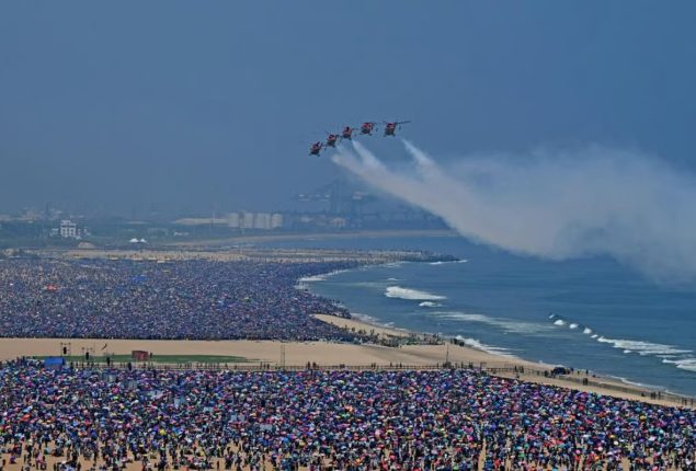 Indian Air Force airshow tragedy; 5 dead, 100 hospitalized