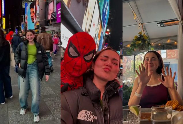 Hania Aamir dazzles in New York: Check out her latest stylish snaps