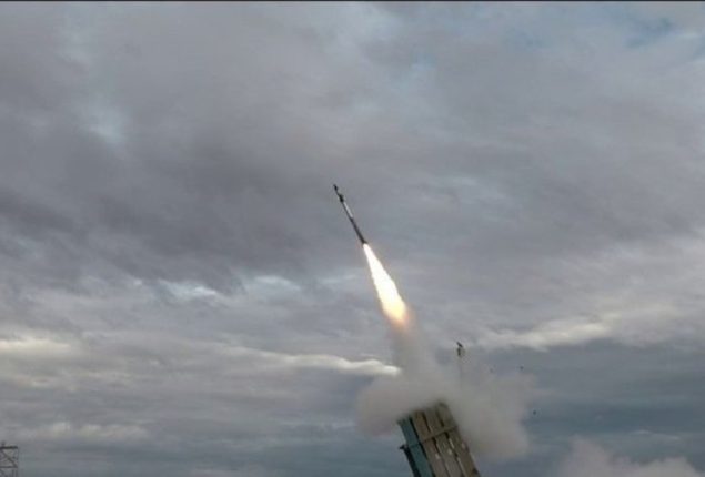 Missile fired from Yemen intercepted by Israeli forces; Israel says