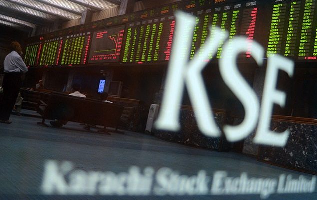 KSE-100 Index falls back after touching 94,000 level