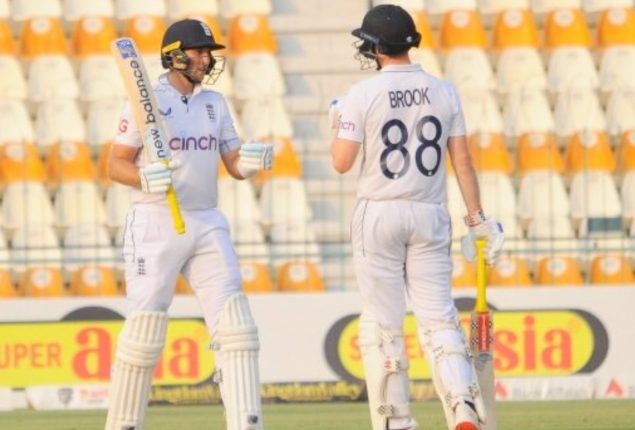 England dominates as Root and Brook shine with double centuries