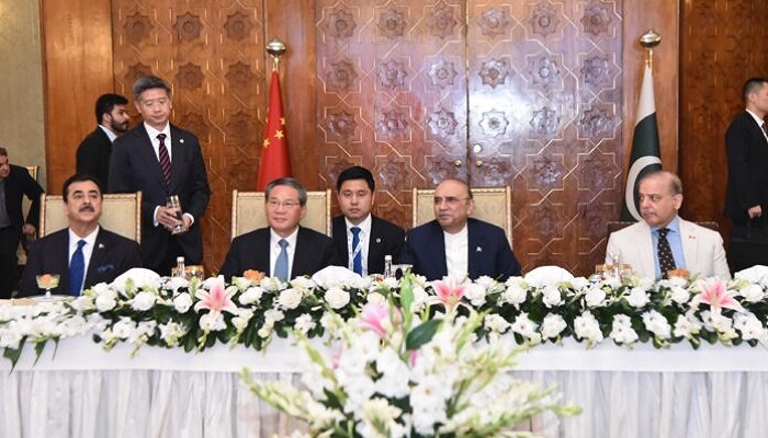 President Zardari hosts State luncheon in honour of Premier Li