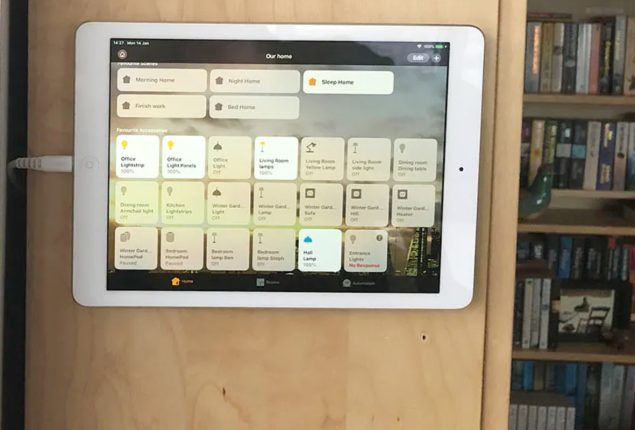 Apple reportedly developing TV and wall-mounted tablet