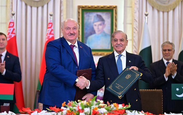 Pakistan, Belarus reaffirm resolve to deepen cooperation across various sectors