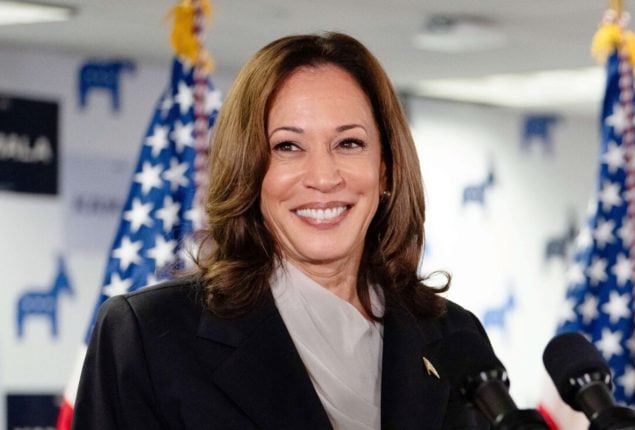 Kamala Harris holds marginal leads over Trump in swing states