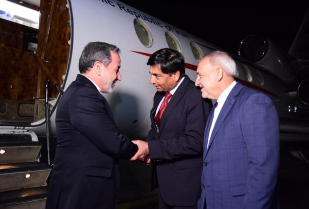 Iranian FM arrives for consultation on Middle East situation