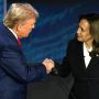 Harris and Trump tied in first official result of election