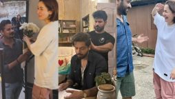 Hania Aamir and Fahad Mustafa’s emotional farewell to “Kabhi Main Kabhi Tum”