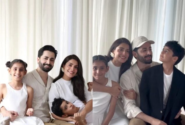 Ayeza Khan and Danish Taimoor share sweet moments from Son Rayan’s 7th Birthday bash