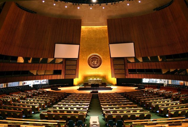 UN panel adopts Pakistani resolutions on strengthening regional, world peace