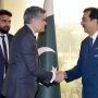 Syed Yusuf Raza Gilani welcomes Spanish senate delegation at Parliament House