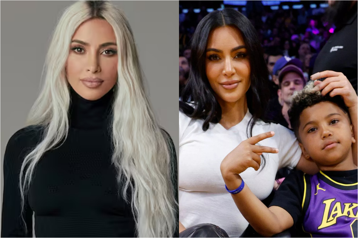 Kim Kardashian takes down son’s channel over Kamala Harris controversy