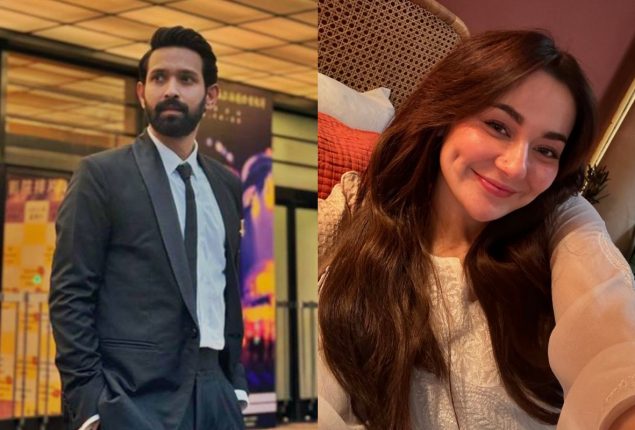 Vikrant Massey thanks Hania Aamir for her heartfelt praise