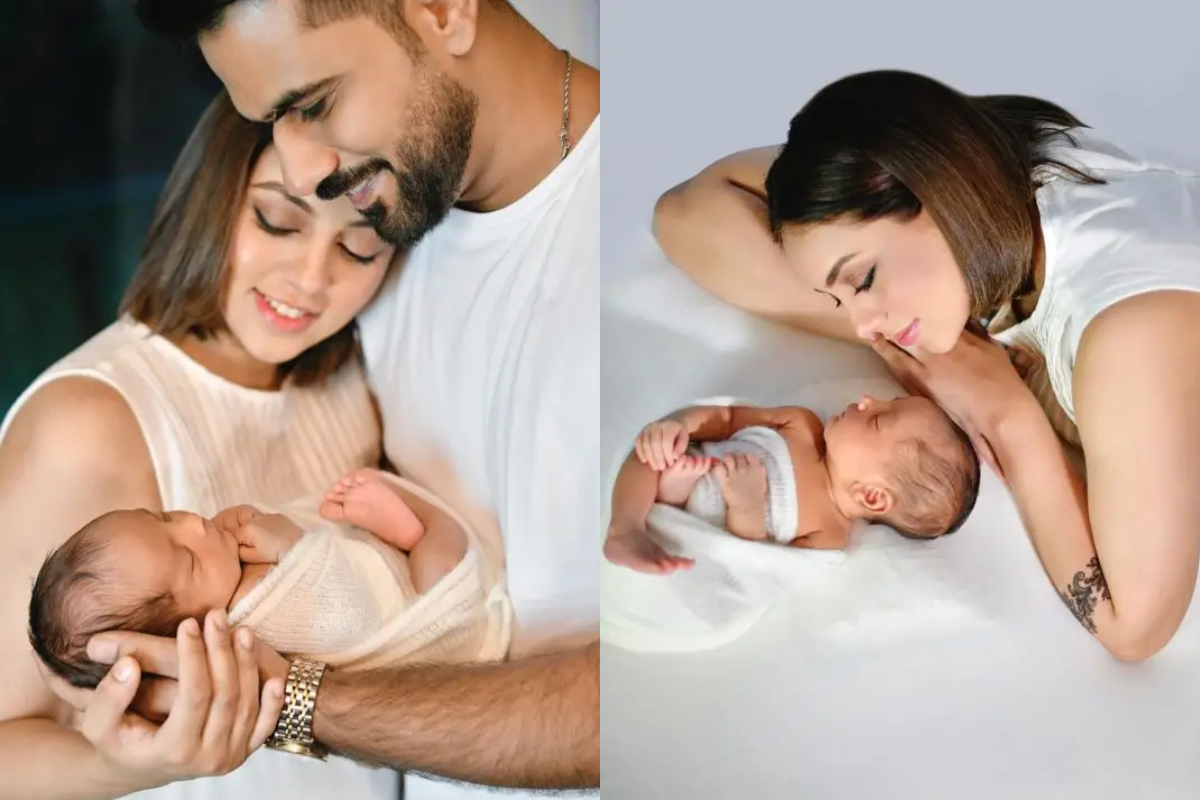 Maryam Noor introduces her newborn son with adorable photo-shoot