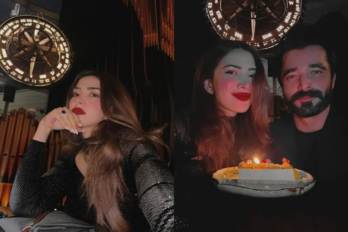 Naimal Khawar shares a glimpse of her romantic birthday Celebration with husband