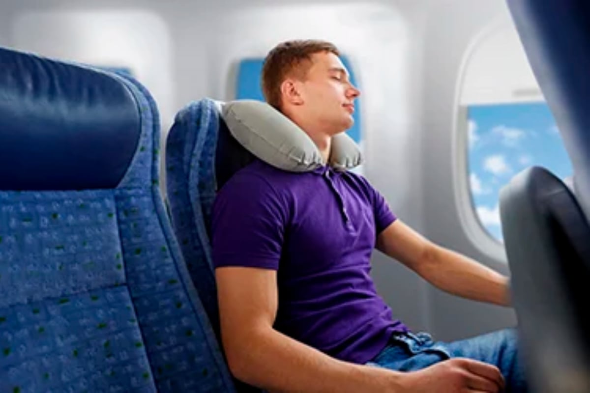US man beats sleeping passenger