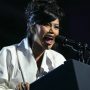 Cardi B reacts to her teleprompter mishap during Kamala Harris’ rally