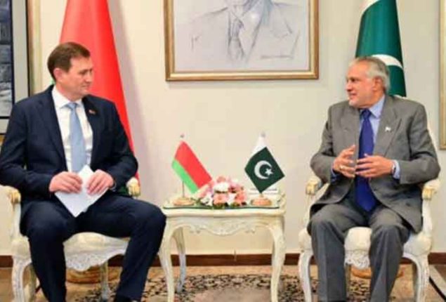 Pakistan, Belarus reaffirm commitment to promote mutually beneficial cooperation