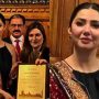 Mahira Khan receives achievement award from UK parliament