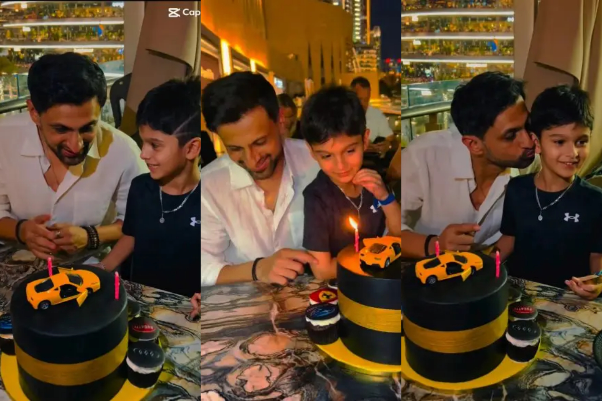 Shoaib Malik’s birthday wish for son draws criticism