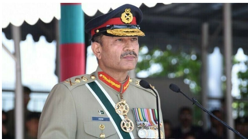 Chief of Army General Syed Asim Munir says protection of Pakistan’s digital borders and the digital security of the people is the responsibility of the state