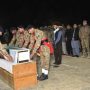 Funeral prayer of Major Awais Shaheed offered