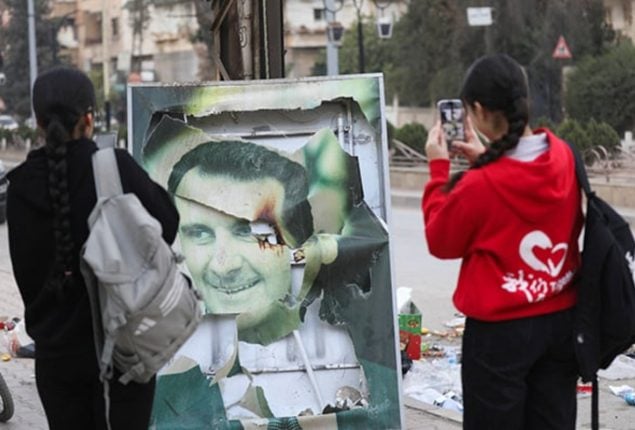 Assad leaves Syria, Russia confirms, as Rebels impose curfew in Damascus