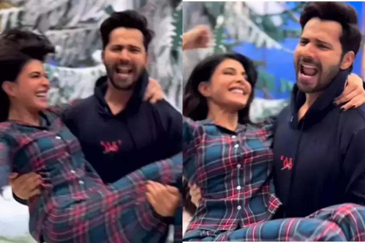 Varun Dhawan and Jacqueline Fernandez's video goes viral on 'Nain Matakka'