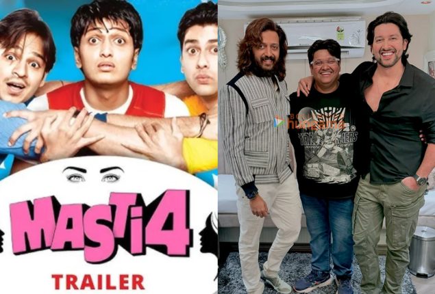 Masti 4: Ritiesh Deshmukh & Aftab Shivdasani begin shooting for new film