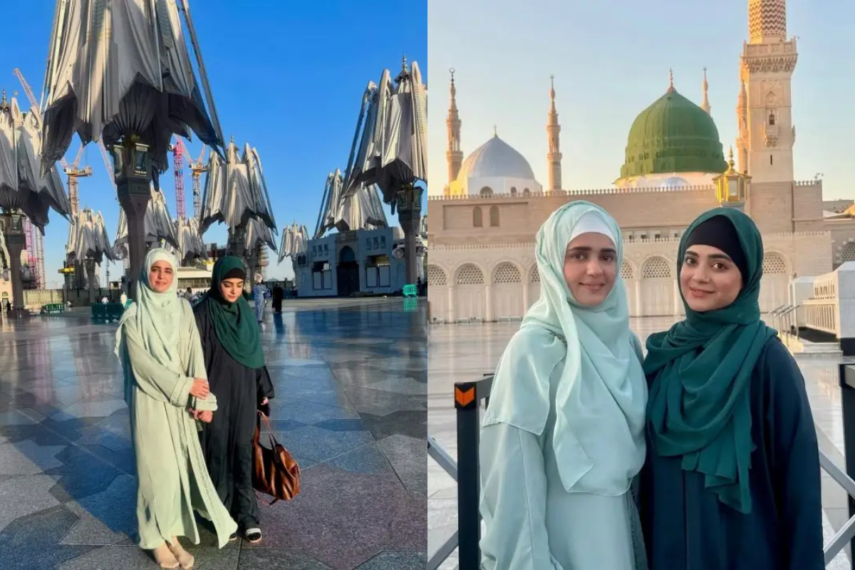 Sumbul and Kompal Iqbal share their Umrah journey with fans