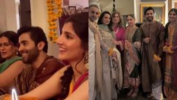 Inside glimpse of Sheheryar Munawar and Maheen Siddiqui's dholki night