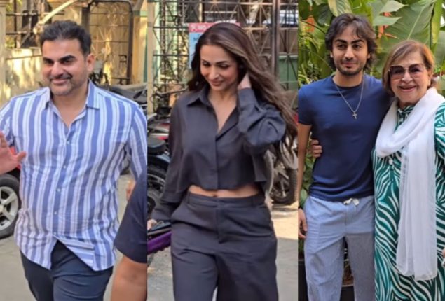 Watch: Arbaaz Khan and family have a special lunch at Malaika Arora’s new restaurant