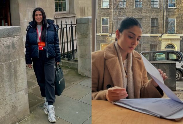 Ayeza Khan announces she enroll at London Drama Academy to pursue her theatre dream
