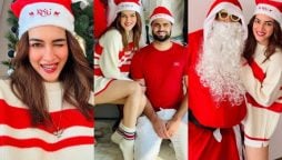 Kriti Sanon celebrates Christmas with rumored boyfriend Kabir Bahia, MS Dhoni, and Sakshi