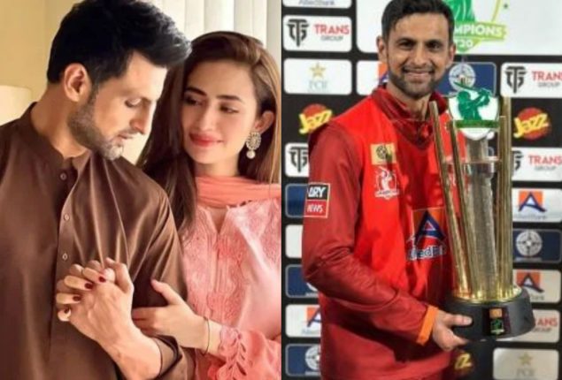 Sana Javed showers love and pride on husband Shoaib Malik