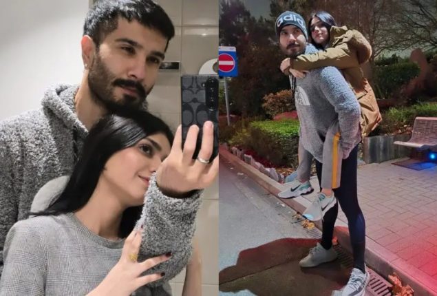 Feroze Khan faces backlash over romantic picture with wife