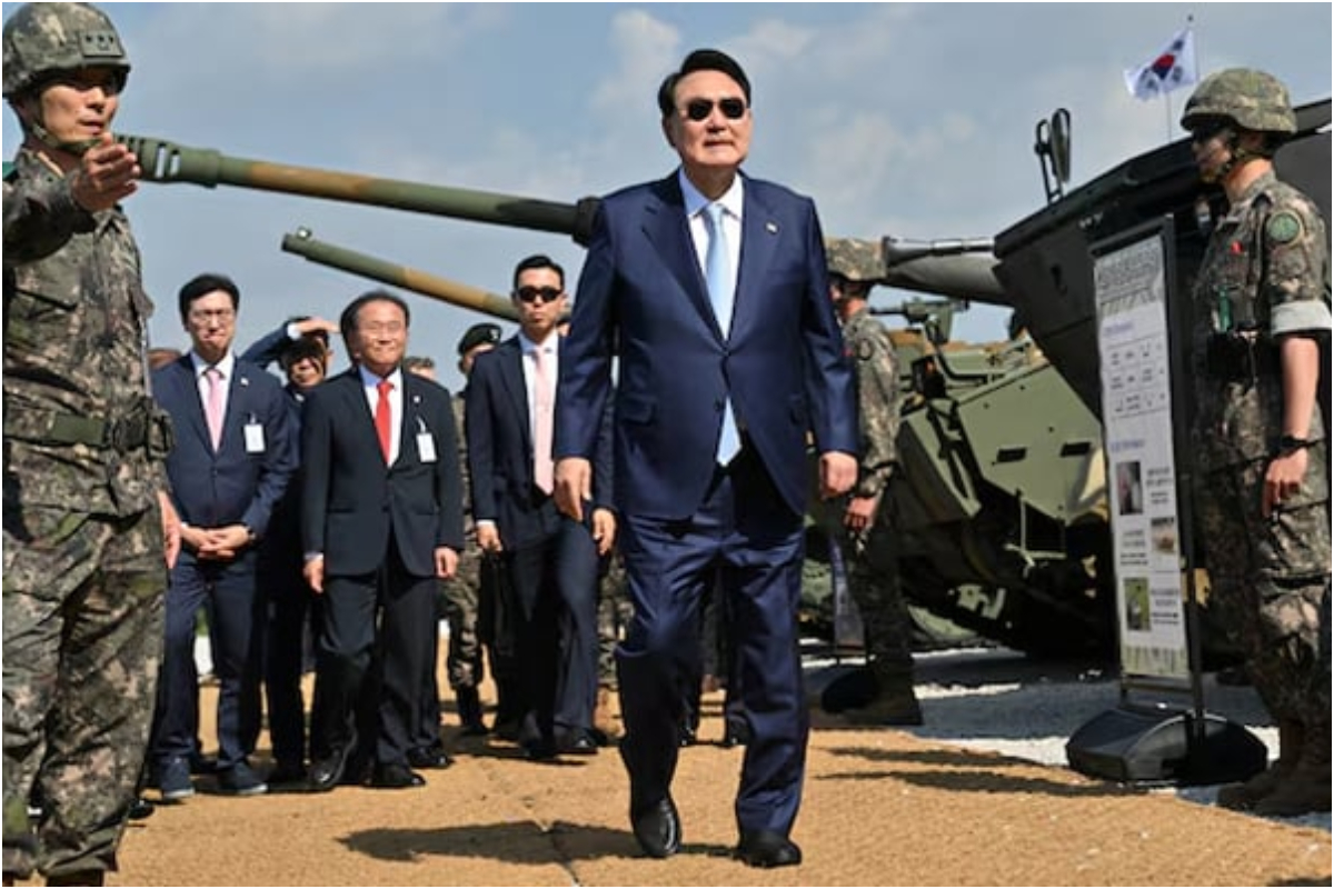 South Korean president declares martial law