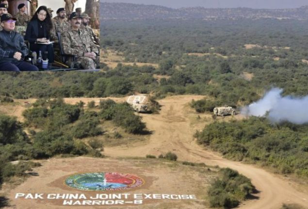 Pak-China Joint Exercise Warrior-VIII concludes
