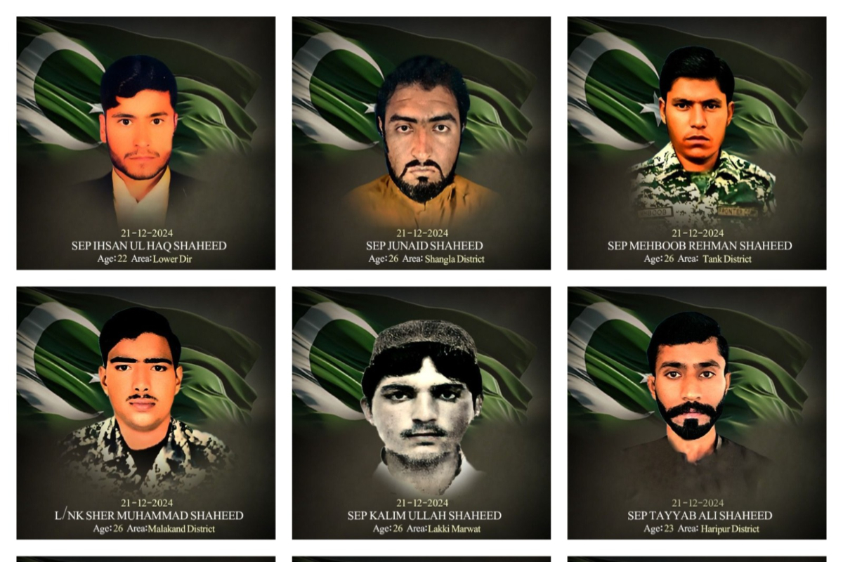 16 soldiers martyred in terrorist attack on Makeen check post: ISPR