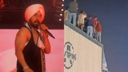 Diljit Dosanjh’s concert inspires fans to find unconventional viewing spots