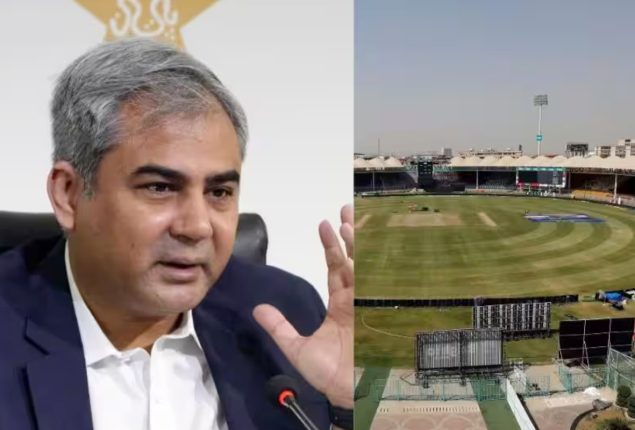 Naqvi urges quality and speed in National Stadium upgrades