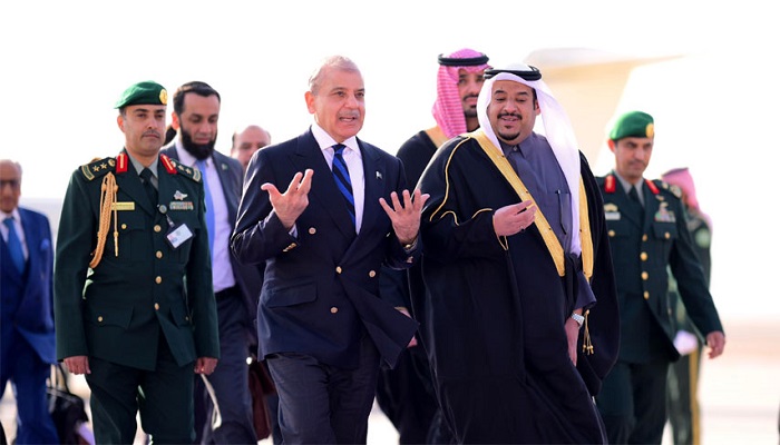 PM Shehbaz arrives in KSA to attend ‘One Water Summit’