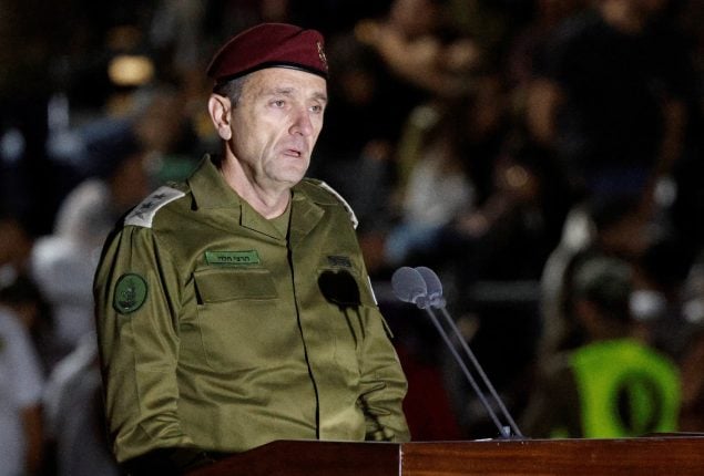 Israeli army chief Herzi Halevi resigns