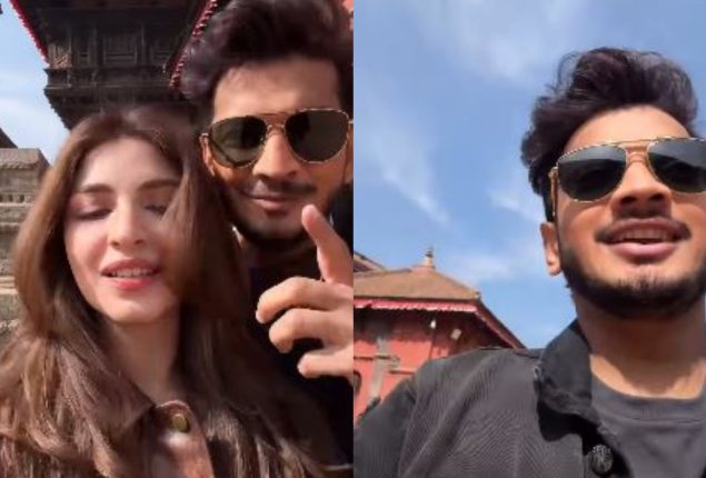 Watch: Munawar Faruqui playfully teases Kinza Hashmi in viral clip