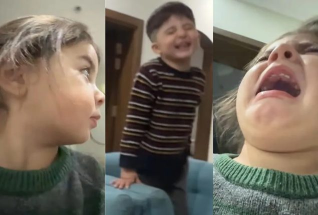 Watch: Pakistani boy prank his little sister who wanted to show her toys