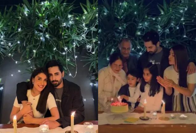 Ayeza Khan throws heartwarming celebration for her mother’s birthday