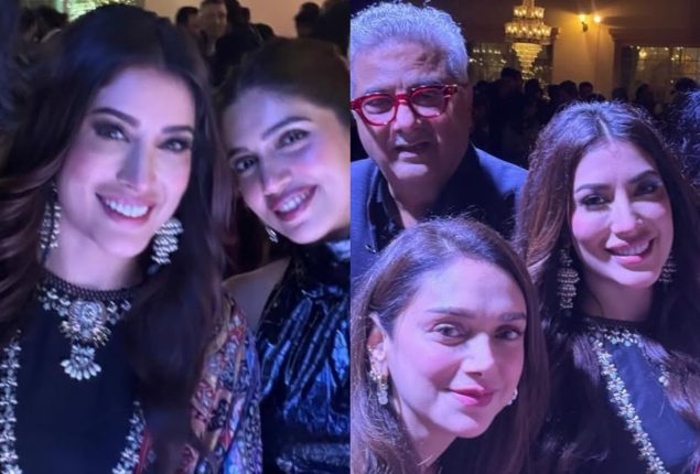Mehwish Hayat and Bollywood Celebs sparkle together in style