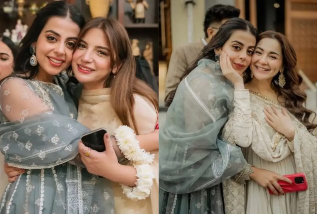 Celebrities steal the show at Yashma Gill’s sister’s Nikah