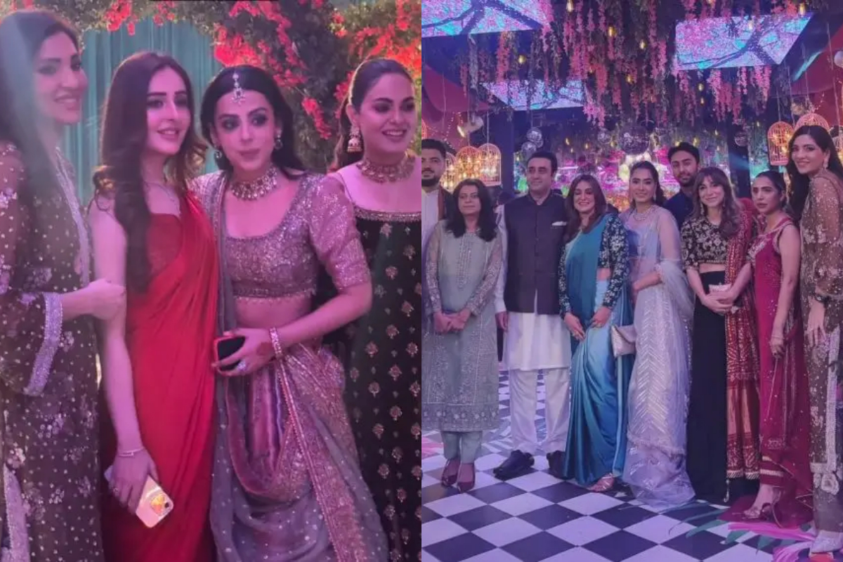 Watch: Celebrities fired up the dance stage at Yashma Gill’s sister’s Sangeet