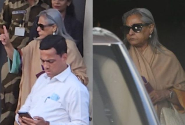 WATCH: Jaya Bachchan’s angry reaction as she returns to Mumbai with Amitabh Bachchan